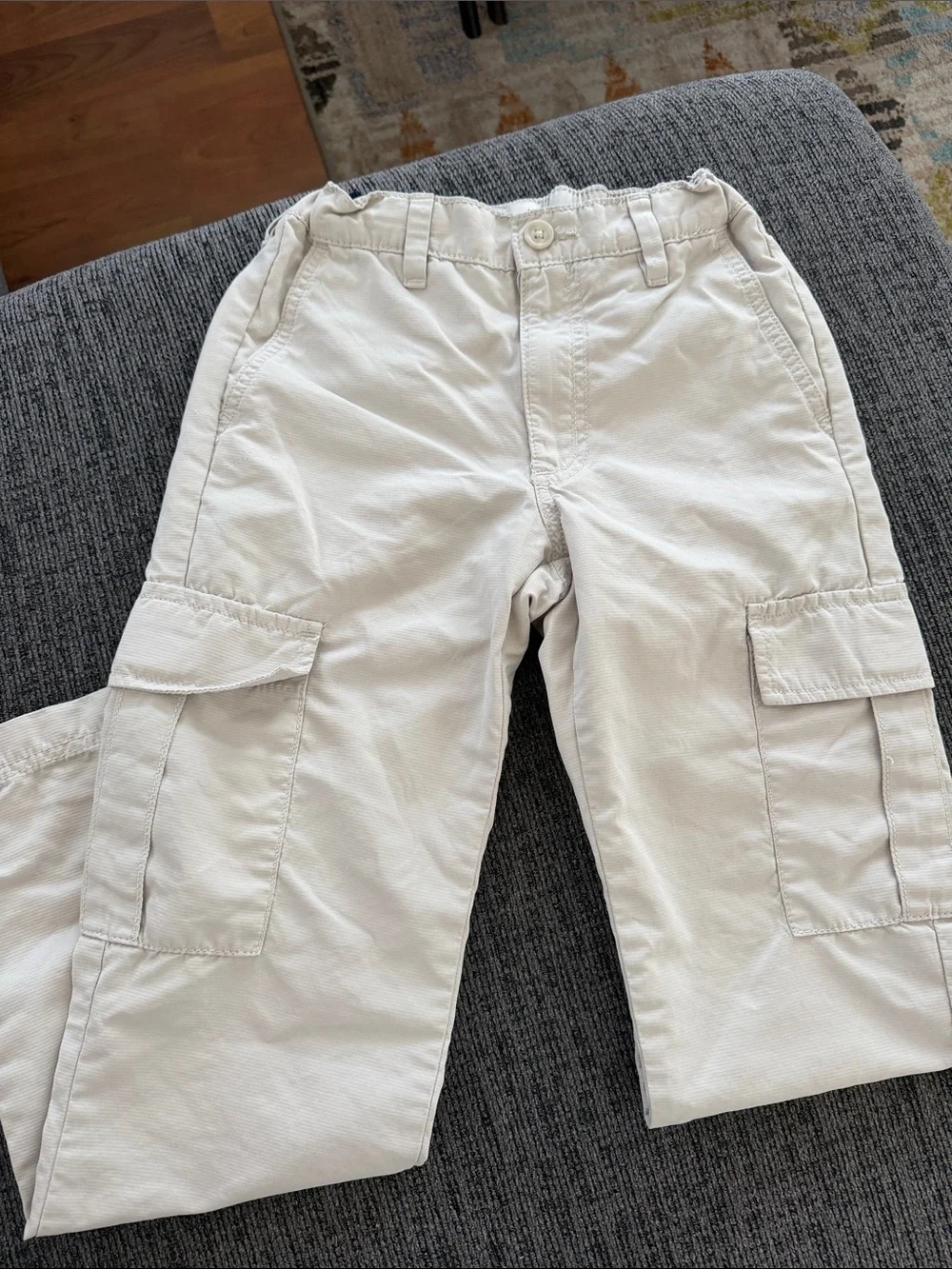 abercrombie & fitch kids Beige Cargo Pants